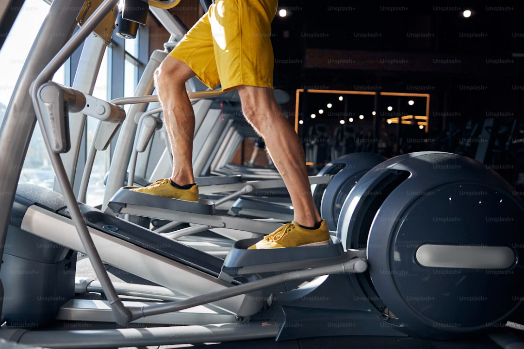rear drive elliptical machine