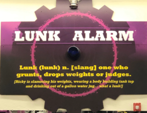 Lunk Alarm at Planet Fitness