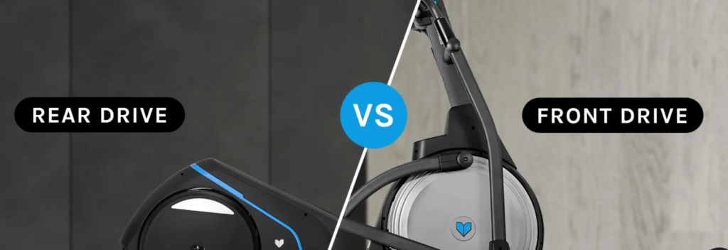 Rear Drive Elliptical vs Front